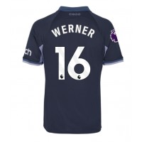 Camiseta Tottenham Hotspur Timo Werner #16 Segunda Equipación Replica 2023-24 mangas cortas